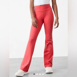 Athleta Girls Pink Flare Pants